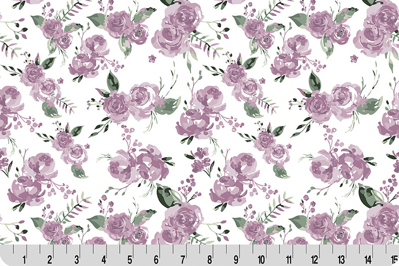 Garden Bouquet Quilting Cuddle® Snow