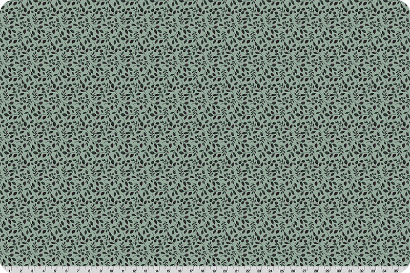 Garden Leaves Quilting Cuddle® Green