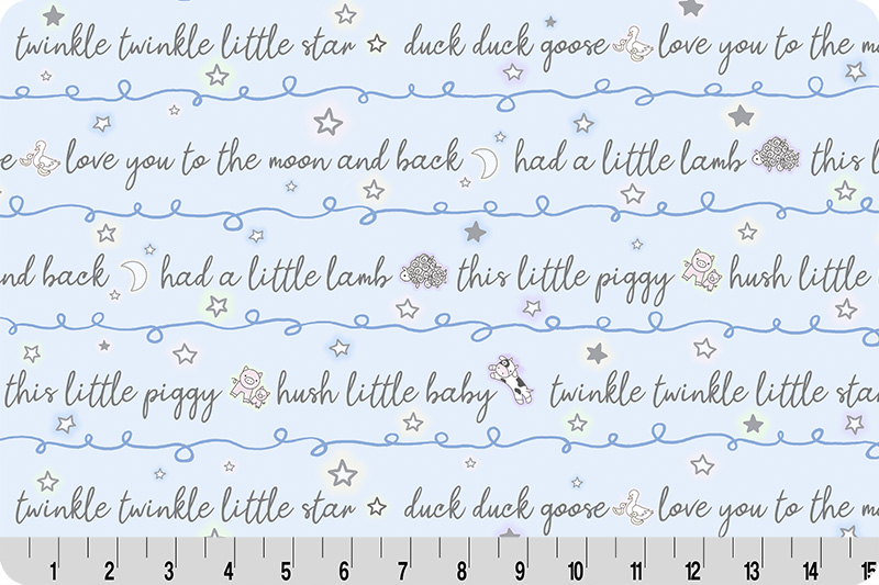 Lullaby Goodnight Farm Quilting Cuddle® Pastel