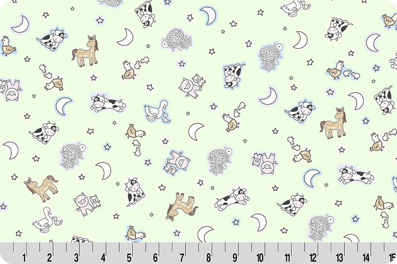 Sleepy Farm Goodnight Farm Quilting Cuddle® Pastel