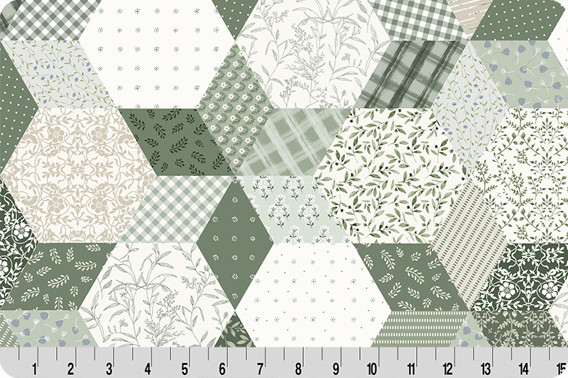Into The Woods Star Loom Quilting Cuddle&reg; Juniper