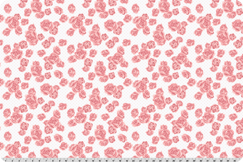 Cottage Rose Lane Mayfair Quilting Cuddle® Seashell