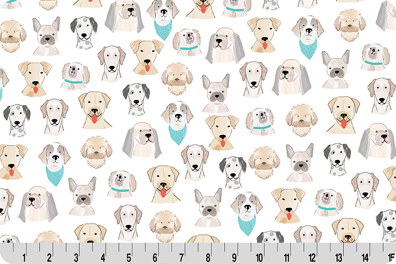 Puppy Playdate Puppy Parade Quilting Cuddle&reg; Multi