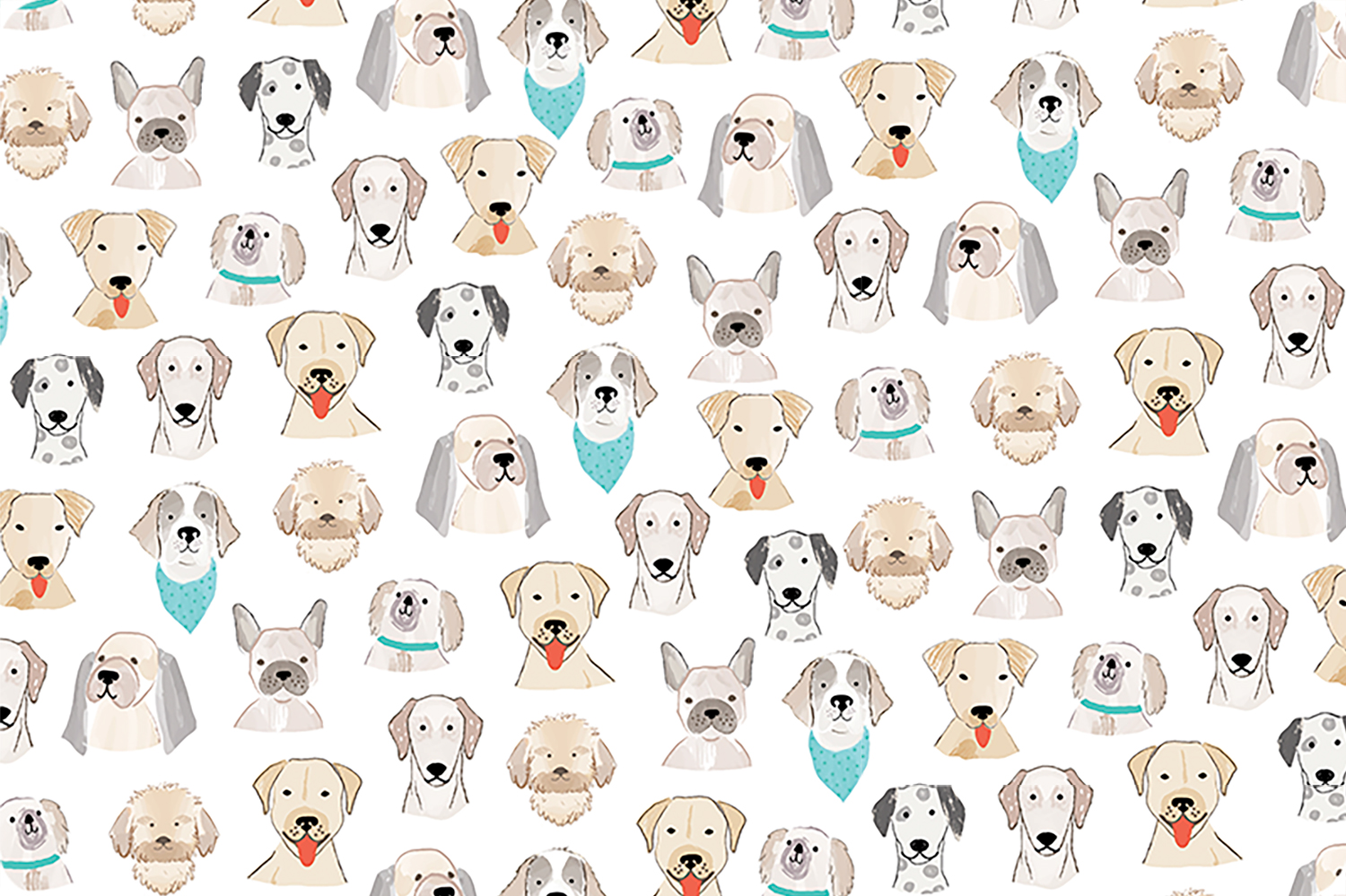 Puppy Playdate Puppy Parade Quilting Cuddle&reg; Multi