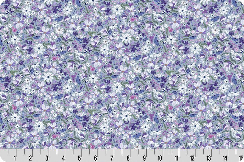 Whispering Blooms Charmed Quilting Cuddle® Purple