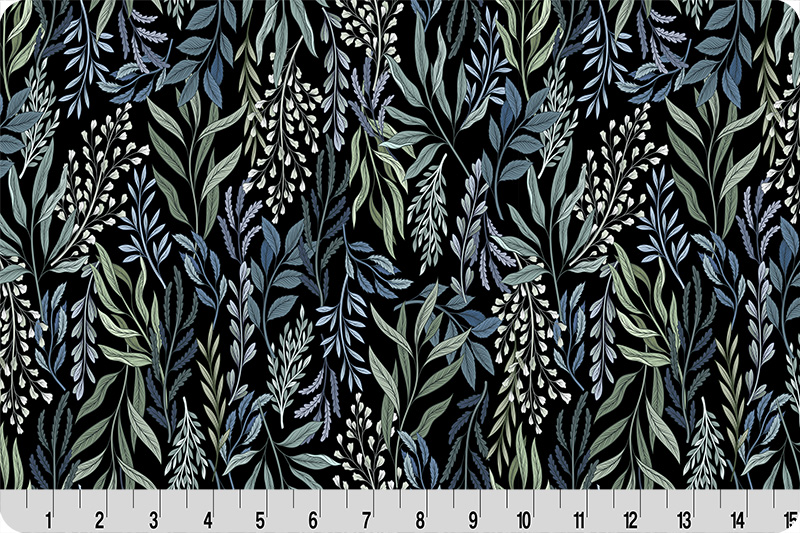 Whispering Blooms Dreamweaver Quilting Cuddle® Black