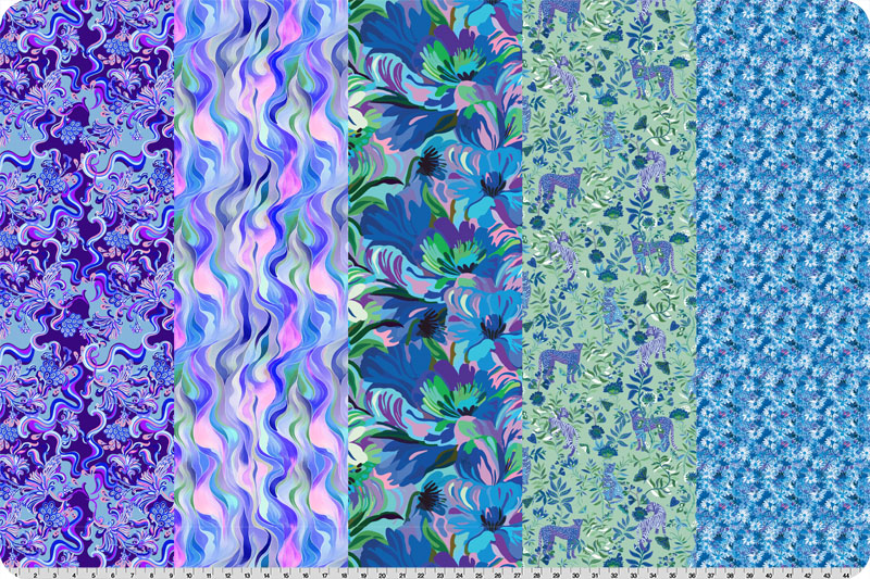 Wanderlust 5-In-1 Quilting Cuddle® Blue