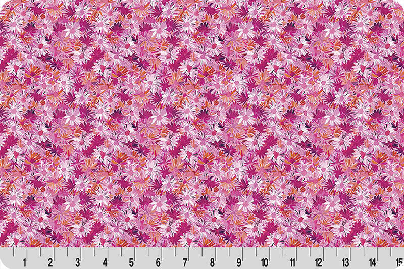 Wanderlust Daisies Quilting Cuddle® Pink