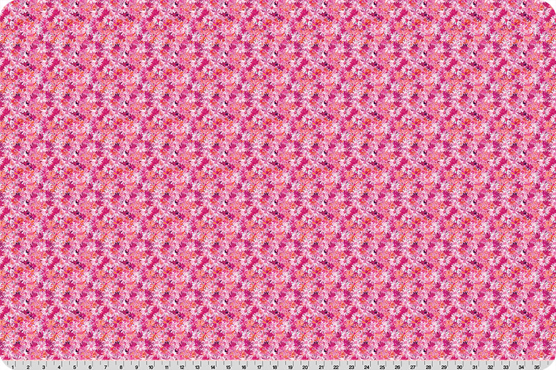 Wanderlust Daisies Quilting Cuddle® Pink