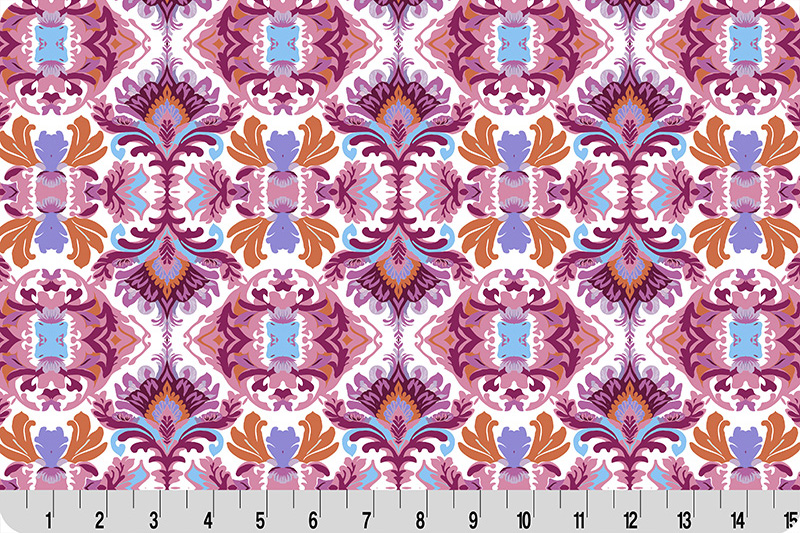 Wanderlust Damask Quilting Cuddle® Pink