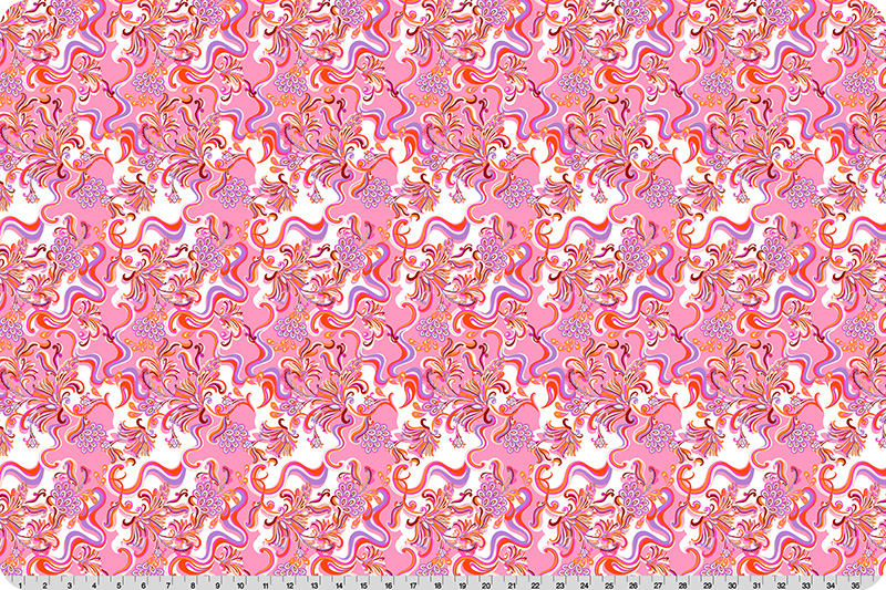 Wanderlust Paisley Quilting Cuddle® Pink
