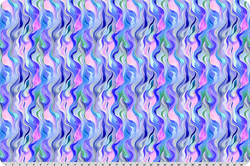 Wanderlust Rainbow Quilting Cuddle® Blue