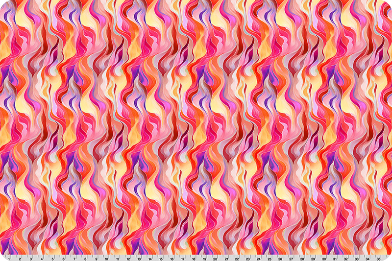 Wanderlust Rainbow Quilting Cuddle® Pink