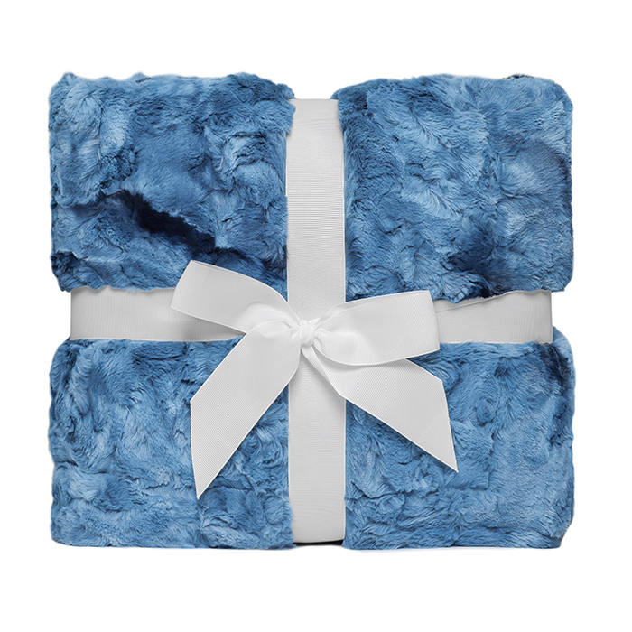 60" x 72" Luxe Cuddle&reg; Blanket Galaxy Jeans
