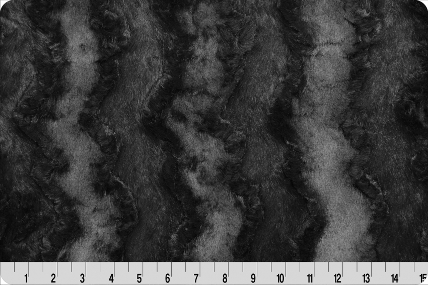 60" x 72" Luxe Cuddle&reg; Blanket Glacier Black