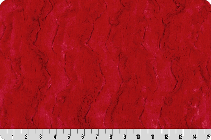 60" x 72" Luxe Cuddle&reg; Blanket Glacier Cardinal