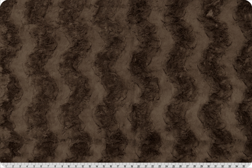 60" x 72" Luxe Cuddle&reg; Blanket Glacier Chocolate