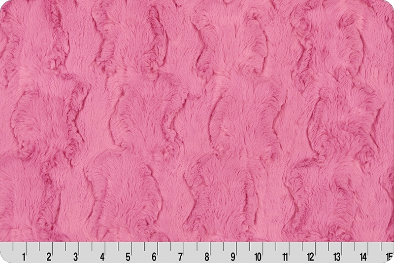 60" x 72" Luxe Cuddle&reg; Blanket Glacier Hot Pink