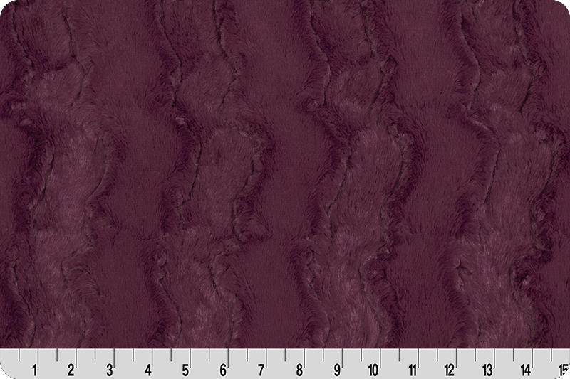 60" x 72" Luxe Cuddle&reg; Blanket Glacier Plumwine