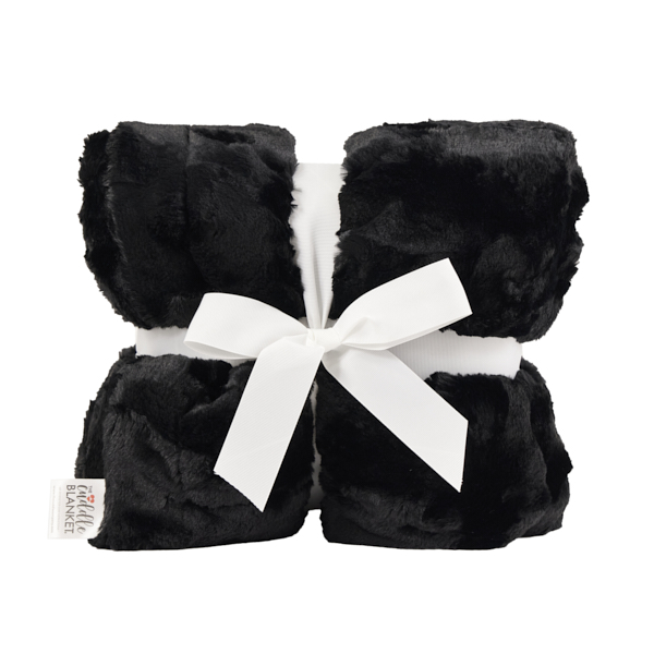 60" x 72" Luxe Cuddle® Blanket Hide Caviar
