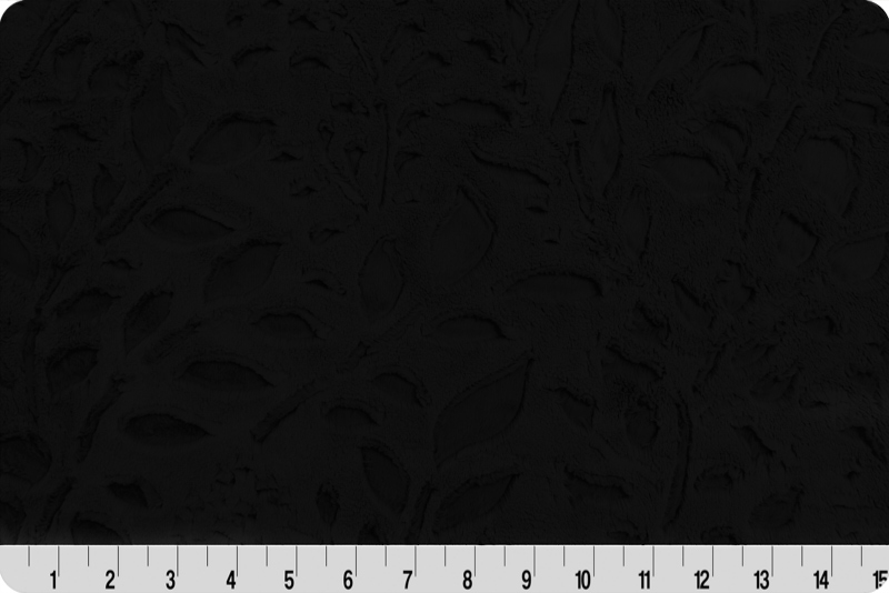 60" x 72" Luxe Cuddle&reg; Blanket Poppy Black