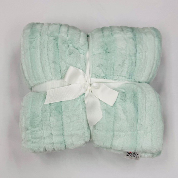 60" x 72" Luxe Cuddle&reg; Blanket Vienna Ice