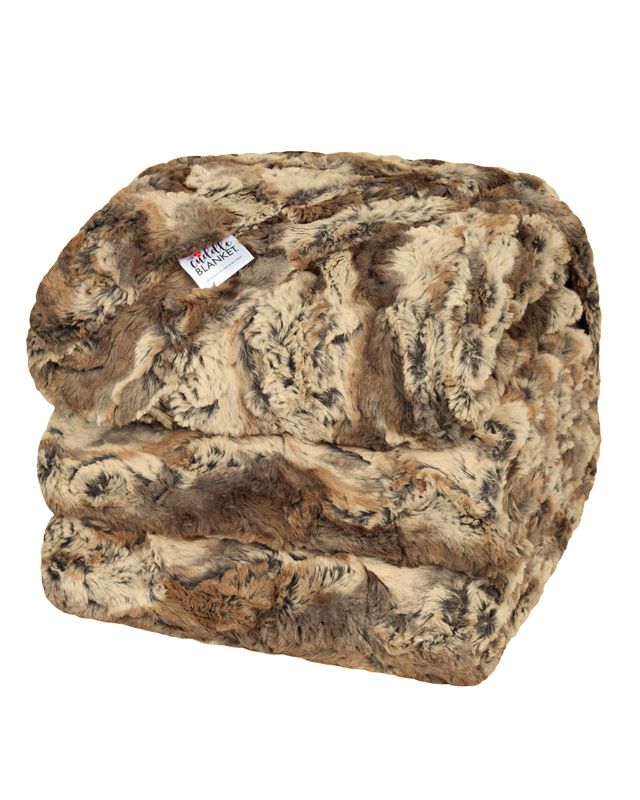 60" x 72" Luxe Cuddle&reg; Blanket Wild Rabbit Driftwood