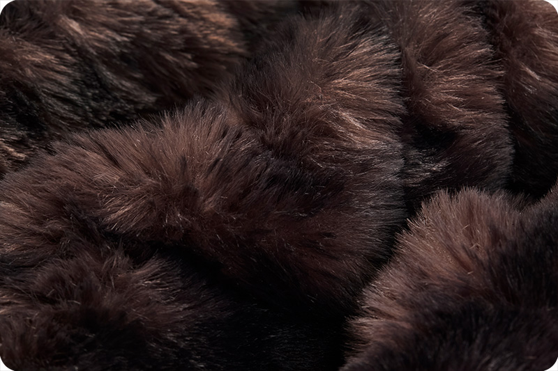 Petite 36" x 30" Luxe Cuddle&reg; Blanket Milan Enzo Black Coffee