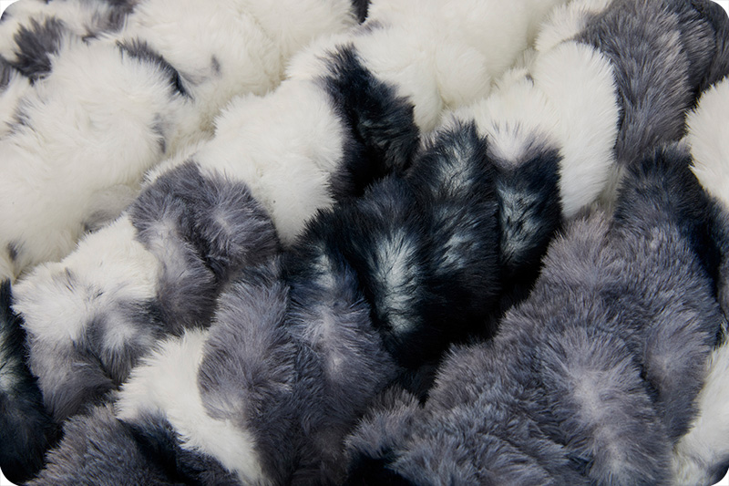 Petite 36" x 30" Luxe Cuddle&reg; Blanket Milan Pony Storm