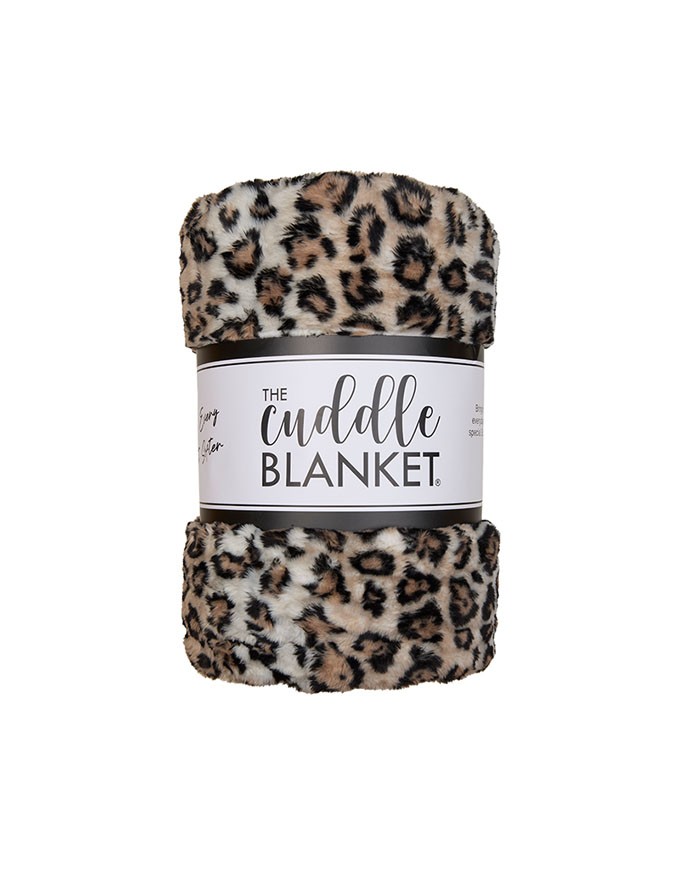 Classic 50" x 60" Luxe Cuddle&reg; Blanket Milan Clouded Leo Sand