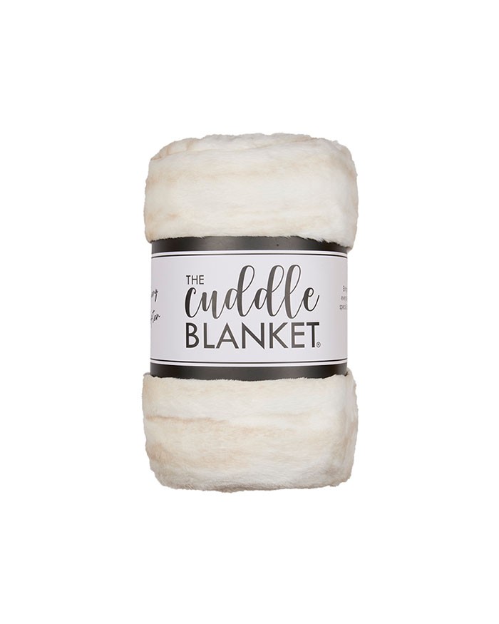 Classic 50" x 60" Luxe Cuddle&reg; Blanket Milan Enzo Vanilla Creme