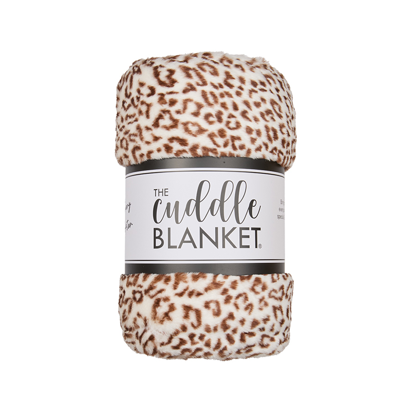 Signature 60" x 72" Luxe Cuddle&reg; Blanket Milan Cheetah Woodland