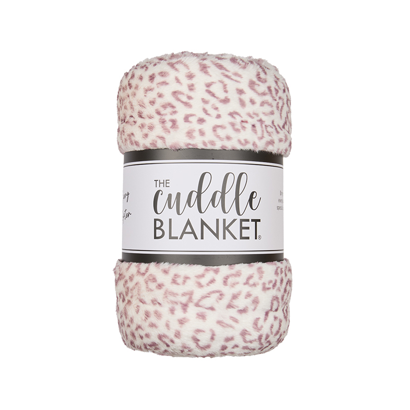 Signature 60" x 72" Luxe Cuddle&reg; Blanket Milan Cheetah Woodrose