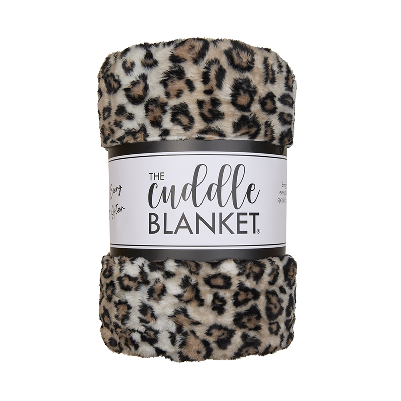 Signature 60" x 72" Luxe Cuddle&reg; Blanket Milan Clouded Leo Sand