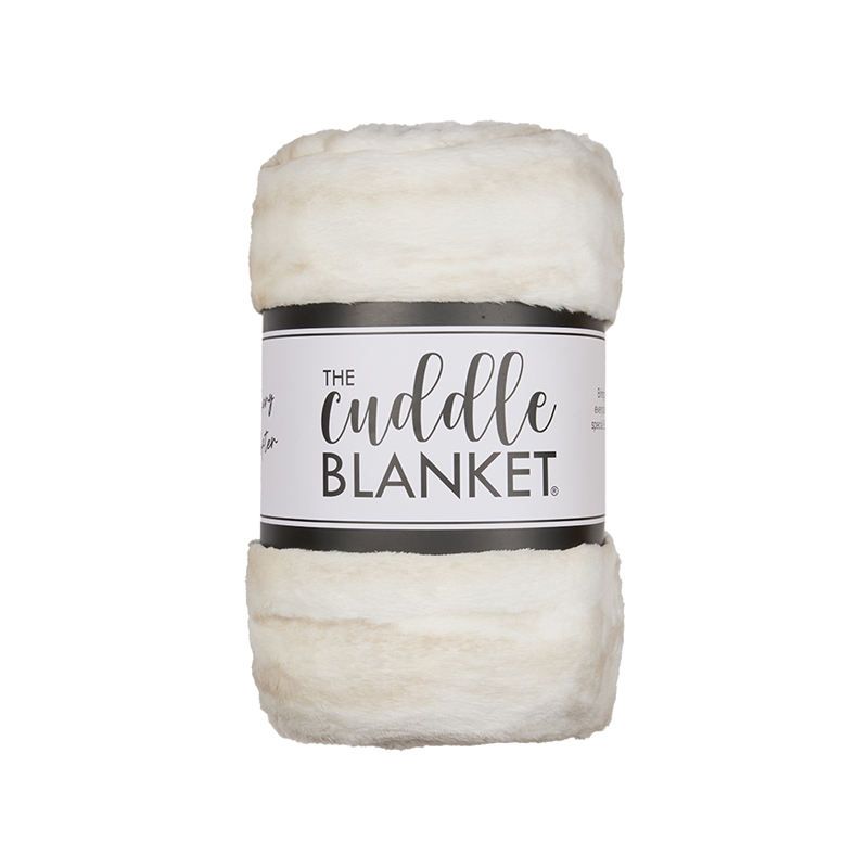 Signature 60" x 72" Luxe Cuddle&reg; Blanket Milan Enzo Vanilla Creme