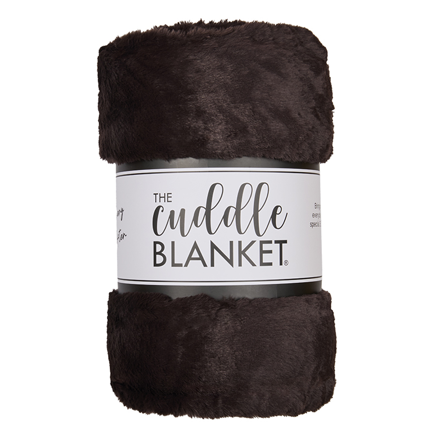 Deluxe 60" x 90" Luxe Cuddle&reg; Blanket Milan Chocolate