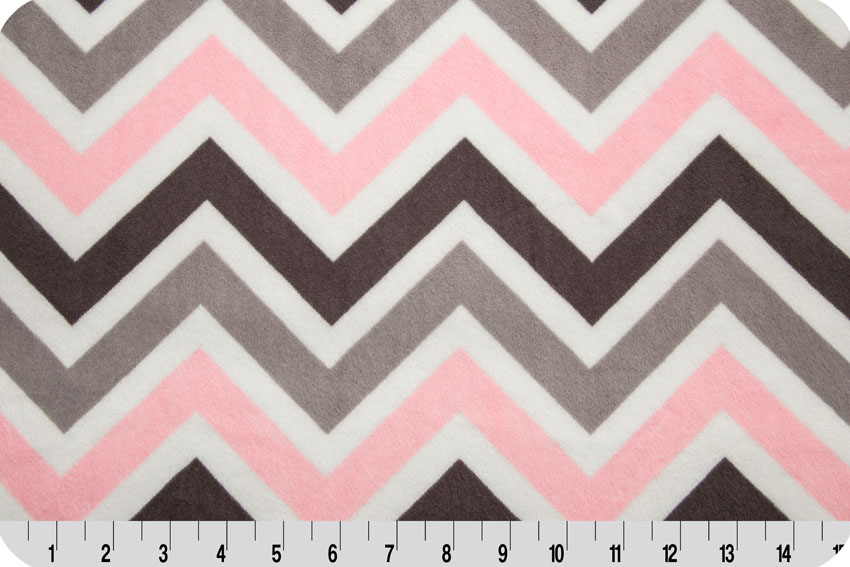 Zig Zag Digital Cuddle® Blush/Silver/Charcoal